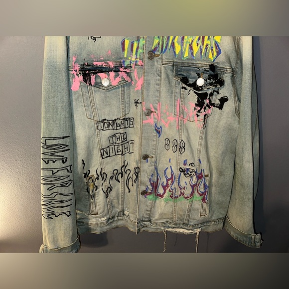 Lifted Anchor Denim Jacket - Picture 4 of 6